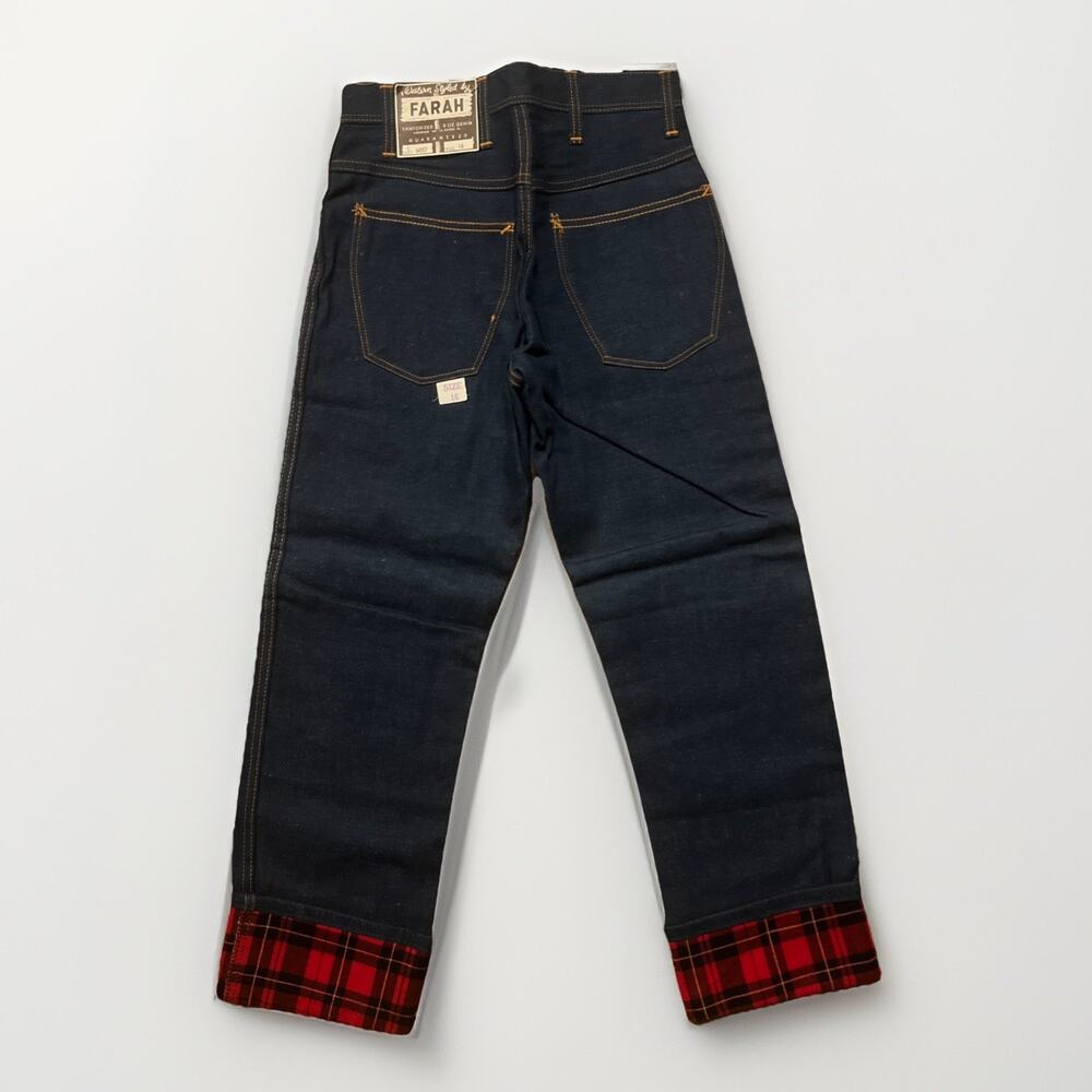 Vintage 40s Farah Deadstock Western Jeans Sanforized Crotch Rivet Levi’s Lee 27”